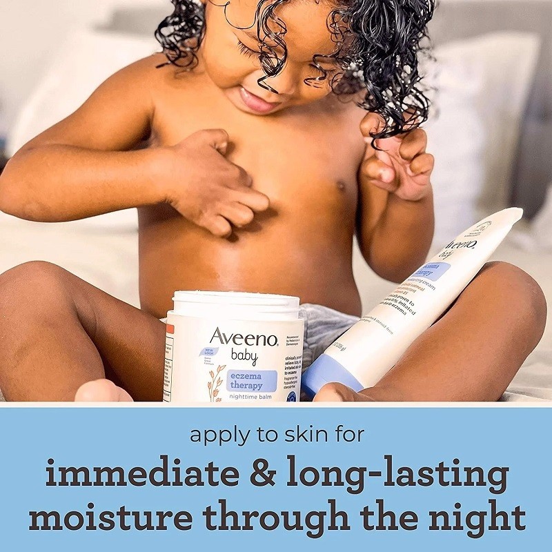 Kem chàm nẻ cho bé Aveeno Baby Eczema Therapy Nighttime Balm 28G Chính Hãng (Mỹ)