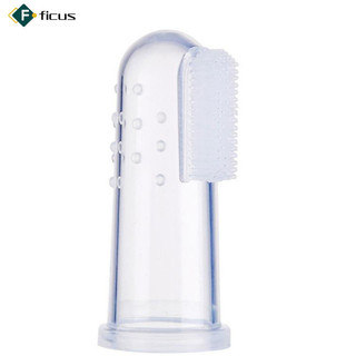 Sẵn sàng! 5.5cm Thú Cưng Silicone Bàn Chải Đánh Răng Chống Rách Chống Oxy Hóa Ngón Tay Bàn Chải Đánh Răng Chăm Sóc Cho Chó Mèo Nhỏ