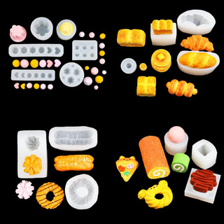Pinching Bánh Mì Vui Vẻ Dafu Muffin Bánh Nướng Bánh Silicon Khuôn Trang Trí Dụng Cụ Nướng Bánh