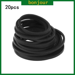 Bon 20x Hỗn Hợp Vuông Cassette Băng Đai Máy Ghi Dây Cao Su 25-170mm 1 5mm