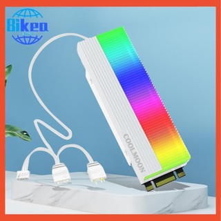 Bộ làm mát tản nhiệt ssd m.2 2280 5v 3pin argb m.2 tản nhiệt nhôm có đệm nhiệt