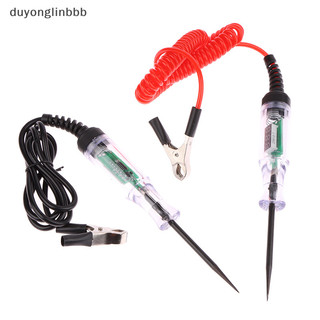 (Duyonglinbbb) Màn hình kỹ thuật số Bút thăm dò dài Bóng đèn 6V 12V 24V DC Xe tải Máy kiểm tra mạch điện áp Sửa chữa ô tô Dụng cụ chẩn đoán MỚI