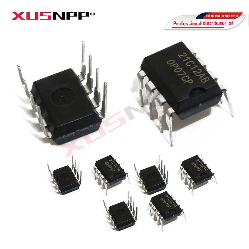 10 CÁI OP07CP DIP8 OP07 DIP DIP-8 OP07CDR OP07C SOP-8 SOP linh kiện điện tử
