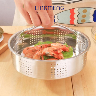 Khay nướng bằng thép không gỉ LINGMENGS có lỗ để sử dụng trong nhà bếp