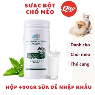 Sữa bột cho chó mèo Orgo Hộp 400g