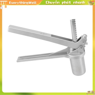 EverythingWell Hướng dẫn sử dụng Máy ép mì làm ống nhỏ gọn đa năng bằng thép không gỉ cho nhà bếp tại