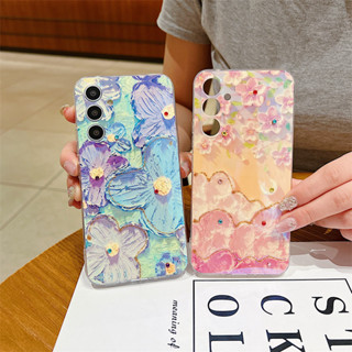 Ốp điện thoại Hoa Tranh Sơn Dầu Nghệ Thuật Cho Samsung Galaxy A55 A35 A54 A34 5G A53 A33 A25 A24 A23 A15 A13 A14 A32 A22 A05S A04S Ốp điện thoại Mềm
