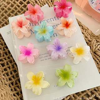 Kẹp tóc Plumeria thời trang Hàn Quốc Phụ nữ Kẹp tóc Phụ kiện tóc