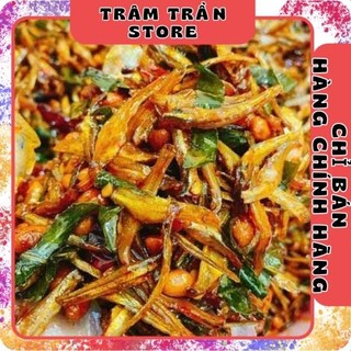 Cá cơm rim đậu phộng ăn kèm với cơm siêu ngon hủ 250g