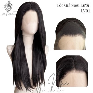 Tóc Giả Mỹ Nhi Móc Lưới LV01 Tóc Thẳng