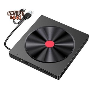 Ổ đĩa quang gắn ngoài Laptop CD Burner Thẻ nhớ có thể đọc được Đa chức năng Ổ ghi trình điều khiển 1 Bộ