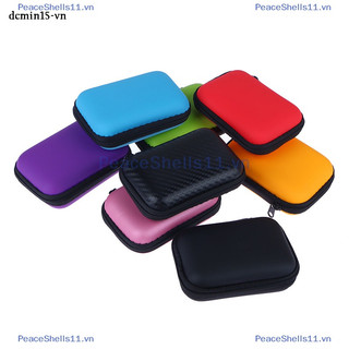Peaceshells 1pc mini camera case bag multi-function earphone bag video waterproof digital portable bag eva storage box storage bag.