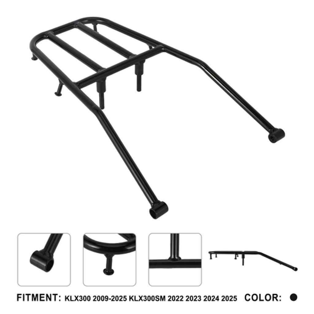 Giá chở hàng sau cho Kawasaki KLX300 KLX300SM 2009-2025 phụ kiện xe máy