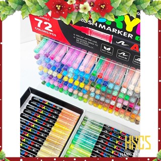 Bút Acrylic Marker Guangna 8101, Đầu Brush Vẽ Tranh Trên Nhiều Loại Vật Liệu