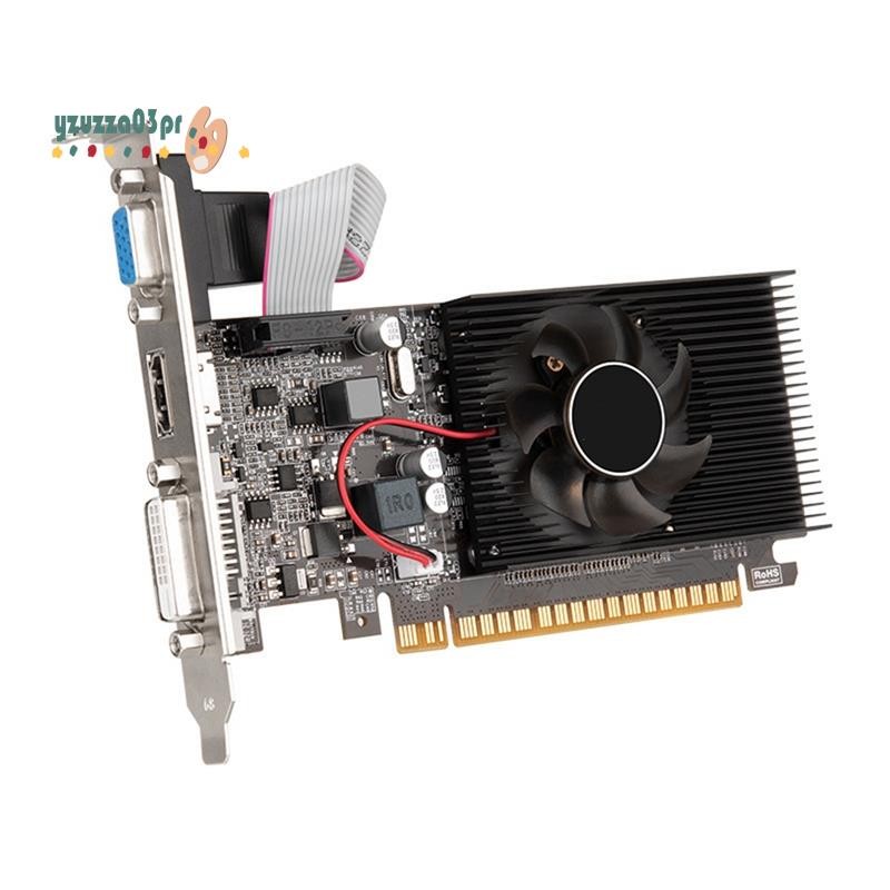 1 Chiếc GT610 1GB Đồ Họa Máy Tính Để Bàn Chơi Game Hộp Đựng Nhỏ Thẻ Video VGA