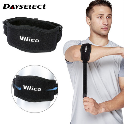 Dayselect 1 Cái Thể Thao Có Thể Điều Chỉnh Thể Thao Khuỷu Tay Bảo Vệ Nén Hỗ Trợ Cố Định Hấp Thụ Sốc