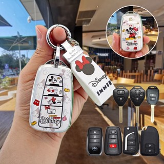  Bọc Chìa Khóa Xe Toyota Yaris VIOS Altis Rav4 Chr Rav4 Camry revo 2025 vỏ chìa khoá ô tô bọc chìa khoá smartkey 
