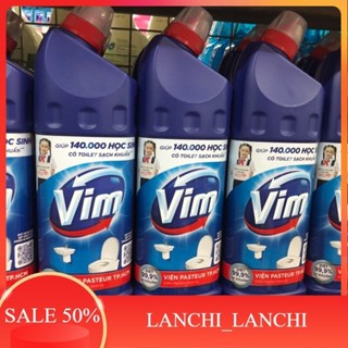  NƯỚC TẨY RỬA BỒN CẦU VÀ NHÀ TẮM VIM CHAI 880ML - Shop SIÊU THỊ LAN CHI 