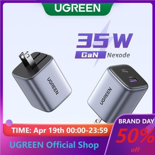 Ugreen GaN 35W Sạc USB PD3.0 QC3.0 Sạc Nhanh Cho iPhone 15 14 13 Pro Samsung Xiaomi iPad Pro USB C Sạc Nhanh