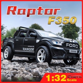 Klt Tỉ Lệ 1 / 32 Raptor F350 Bán Kim Loại Diecast Hợp Kim Đồ Chơi Ô Tô Mô Hình Xe Tải Cho Bé Trai Trẻ Em Xe Sở Thích & Bộ Sưu Tập
