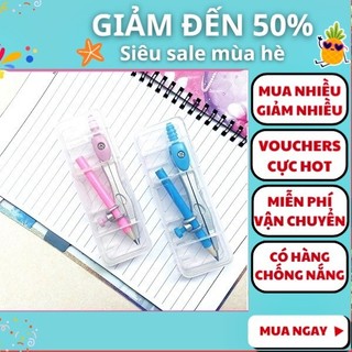 Bộ compa kèm bút chì loại tốt giá rẻ 90179