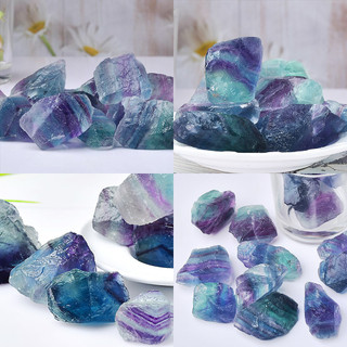 Màu Tự Nhiên Fluorite Khoáng Chất Nguyên Mẫu Hình Dạng Không Đều Đá Khoáng Bể Cá Trang Trí Số Lượng Lớn Đánh Bóng Pha Lê