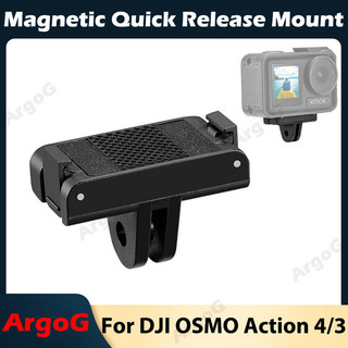 Bộ chuyển đổi phát hành nhanh ArgoG cho DJI Osmo Action 4 / 3 gắn từ tính với bộ chuyển đổi kết nối Phụ kiện DJI Action 4 / 3
