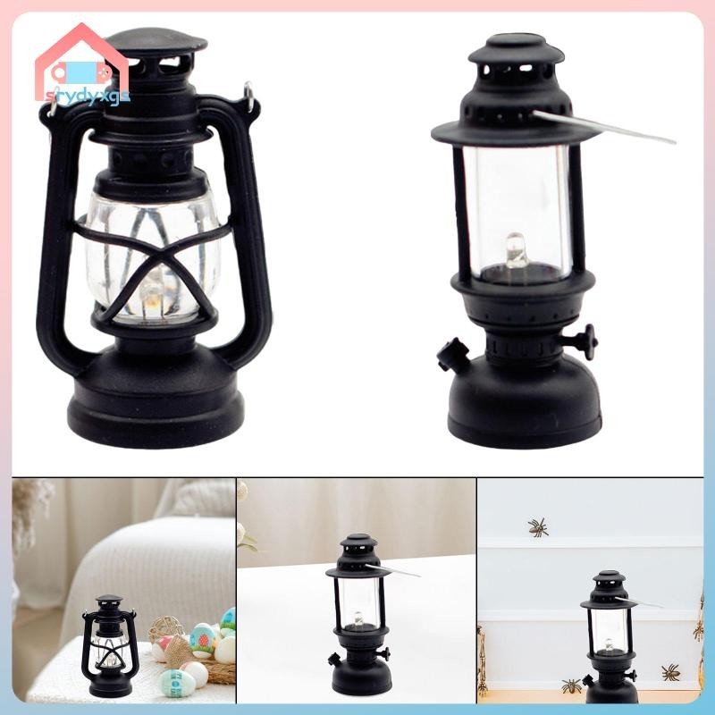 Gemvan Nhà Búp Bê Nội Thất Nhà Búp Bê Ánh Sáng Nhẹ Dụng Cụ DIY Phần Đèn Mini Trang Trí Halloween Cho Phòng Ăn Phòng Ngủ Siêu Thị