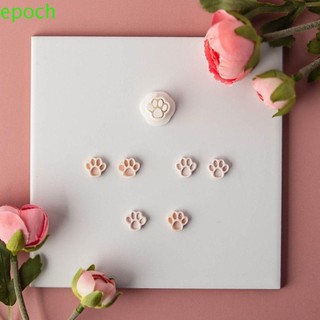 Khuôn cắt đất sét Polymer EPOCH, Khuôn làm đồ trang sức hình con chó bằng gốm mềm, Bông tai hoạt hình thủ công dễ thương Cắt khuôn làm đồ trang sức