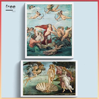 [Freeplus.vn] Sợi bông sinh thái thêu đầy đủ 11CT In tranh nổi tiếng Nghệ thuật thêu chữ thập