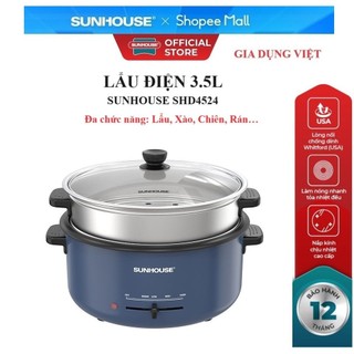 Lẩu điện 3.5l sunhouse shd4524