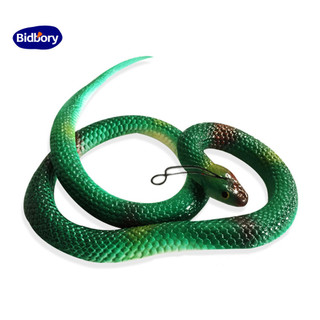 BIDBORY Trò vui nhộn Mô phỏng đáng sợ Mô hình rắn sống động như thật Giả tháng Tư Đồ chơi ngày Cá tháng Tư