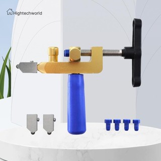 Máy cắt gạch men thủy tinh Máy cắt con lăn đa năng Bộ dụng cụ cắt kính gạch thủ công bền bỉ để cắt DIY tại nhà