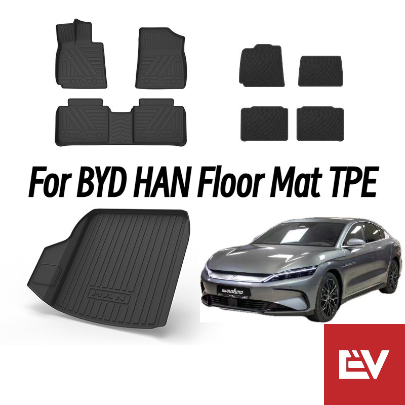 Cho BYD HAN TPE Thảm lót sàn phía sau LHD