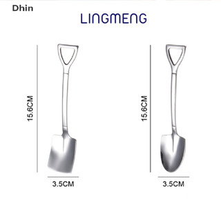 Muỗng cà phê inox LINGMENG1 thiết kế độc đáo