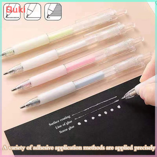 Bút dán keo rắn Bút báo chí Sổ lưu niệm Bút keo khô nhanh Độ nhớt cao Dính keo rắn Đồ dùng văn phòng phẩm thủ công Bút tốt