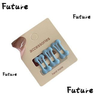 Kẹp tóc FUTURE Bangs, Kẹp tóc kim loại 5 màu, Tiệc kẹp tóc gãy phong cách tối giản