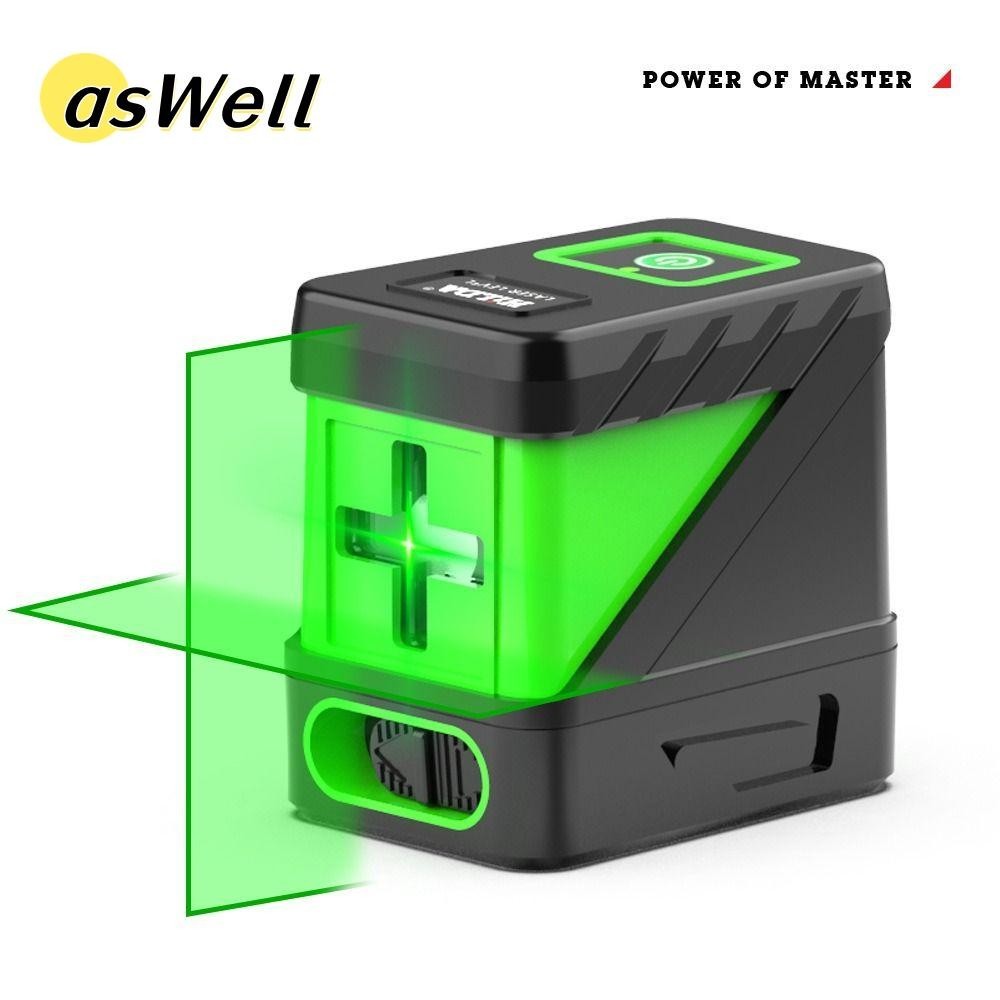 Dụng cụ đo tự cân bằng chùm tia đa chức năng ASWELL 2 dòng Laser xanh