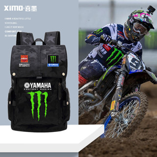 Yamaha YAMAHA Xe Máy Hạng Nặng Đầu Máy Nhà Máy Đội Sự Kiện Ba Lô Ngoại Vi Dung Tích Lớn Ba Lô Du Lịch Đa Năng Túi Đi Học Lapt