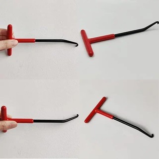 Xe máy Exhaust Spring Hook T Xử lý ống xả Spring Spanner Puller Công cụ lắp đặt Hook Công cụ sửa chữa Spring Removal