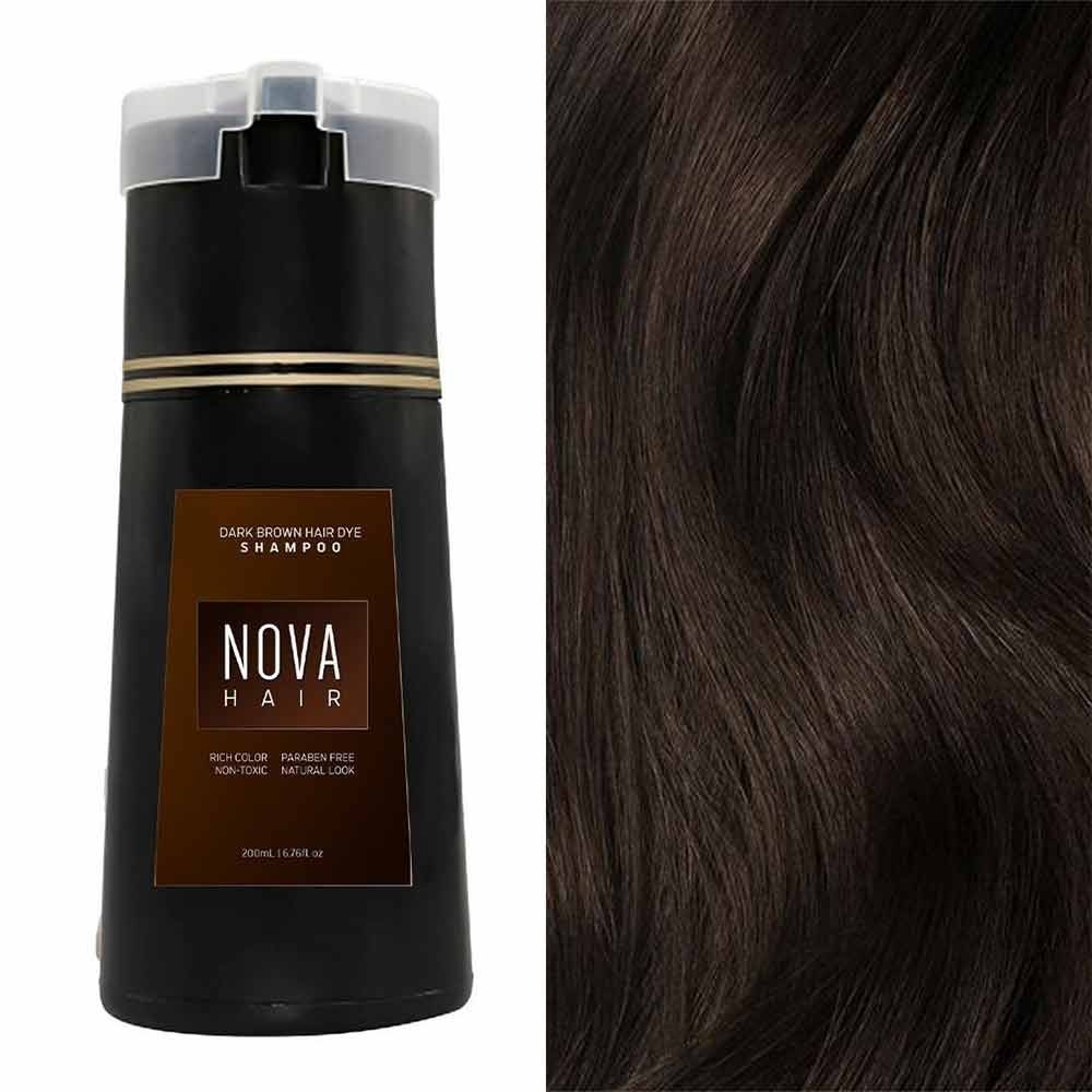 Nova Hair Dye Plant Bubble Dye Color Black Own Home Dye Shampoo Hair Salon Hair Dye Cream