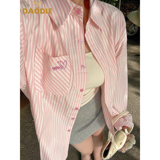 DAODIE áo sơ mi nữ áo kiểu hàn quốc thông thường Tinh tế Fashion Thoải mái WCS24513NJ 23Z240607