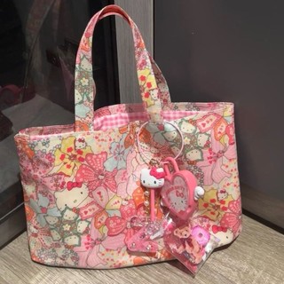 Hello kitty Túi Tote Chống Thấm Nước Nữ Đi Chơi Mang Theo Dung Tích Lớn Túi Tote Túi Đi Học Túi Mua Sắm