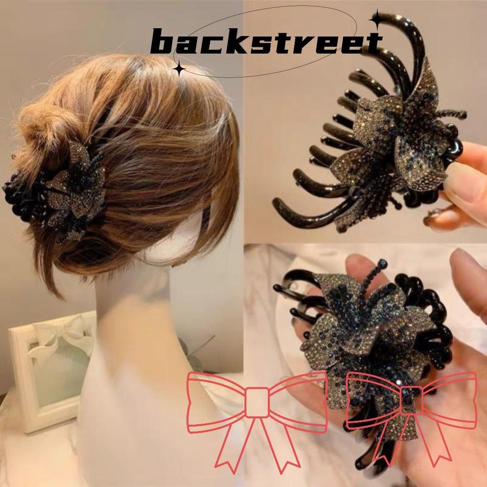 Backstreeet Tóc Lấy Nữ Hoa Đầu Móng Vuốt Kẹp