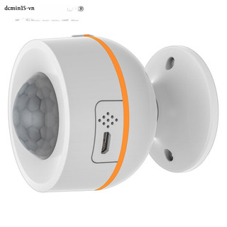 Kiqune Wireless Burgla AUBESS dò hồng ngoại tích hợp cảm biến chuyển động Zigbee Pir được cung cấp bởi Tuya