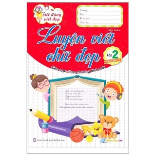 Sách Viết Đúng Viết Đẹp - Luyện Viết Chữ Đẹp - Lớp 2 (Quyển 1)