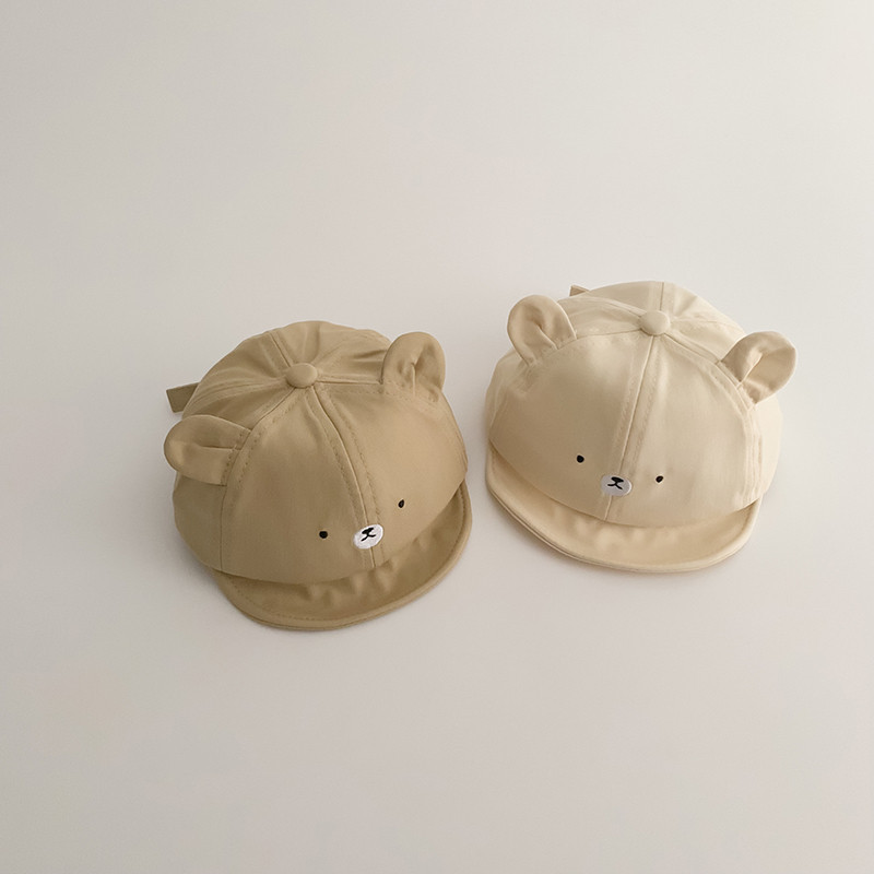Mũ Bé Mỏng Dễ Thương Mũ Gấu Nhỏ Tháng Bé Trai Bé Gái Chống Nắng Bé Mũ Bóng Chày Mùa Hè