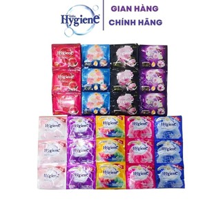 Nước xả vải hygiene thái lan đậm đặc siêu thơm lâu dây 12 gói !! !