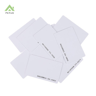 Pkyeg 10 chiếc TK4100 125kHz Thẻ RFID Thẻ ID tiệm cận Thẻ Token Thẻ chìa khóa cho hệ thống kiểm soát truy cập và thẻ tham gia