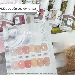 Set sơn Gel Mobray Thạch hồng 6 màu Nude